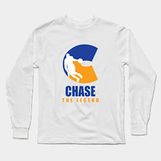 Chase Custom Player Basketball Your Name The Legend Long Sleeve T-Shirt